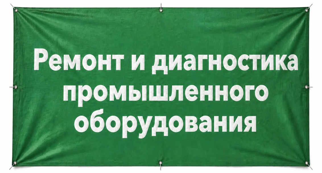 Ремонт и диагностика промышленного оборудования