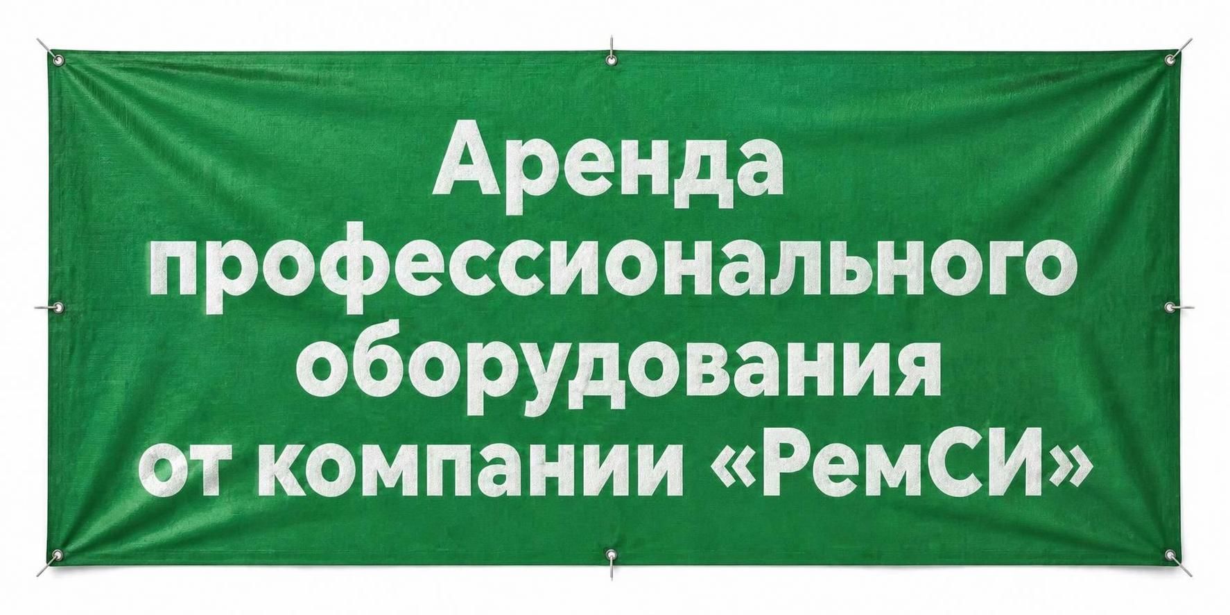 аренда профессионального оборудования